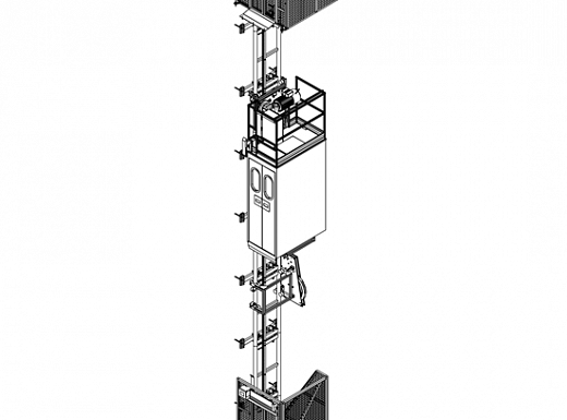 Промышленный подъемник Scanclimber SC 300K